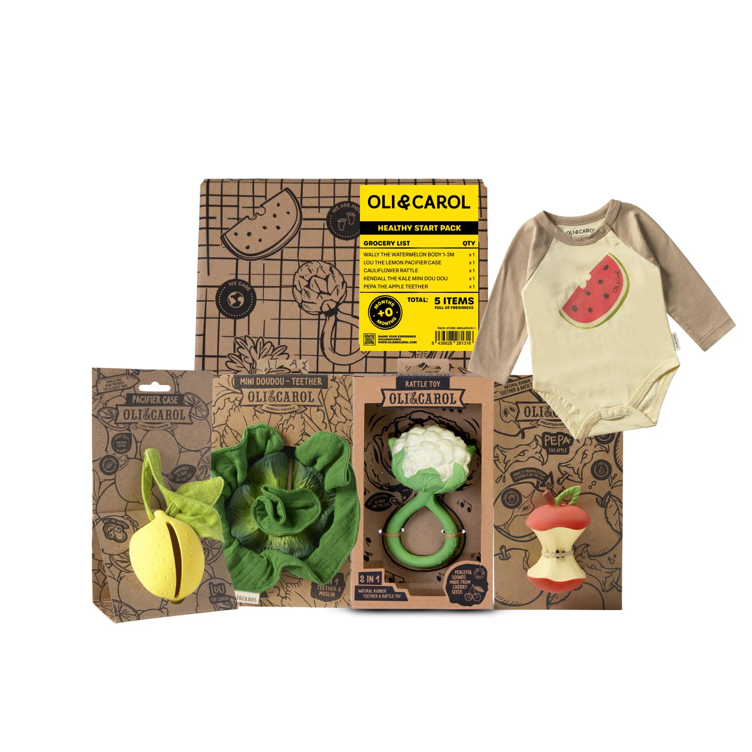 Baby Gift Set - Healthy Start Pack - Oli&Carol