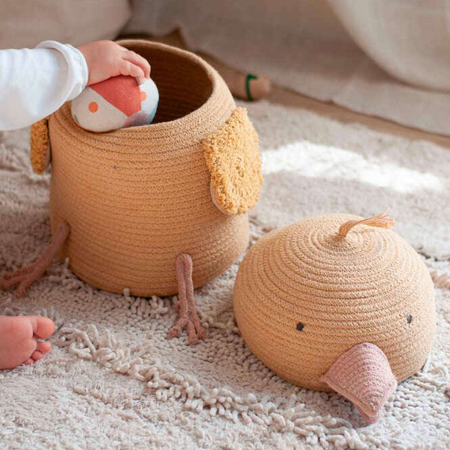 Basket Charlie The Chicken - Oli&Carol