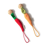 Hot & Crunchy Pacifier Clips Set - Oli&Carol