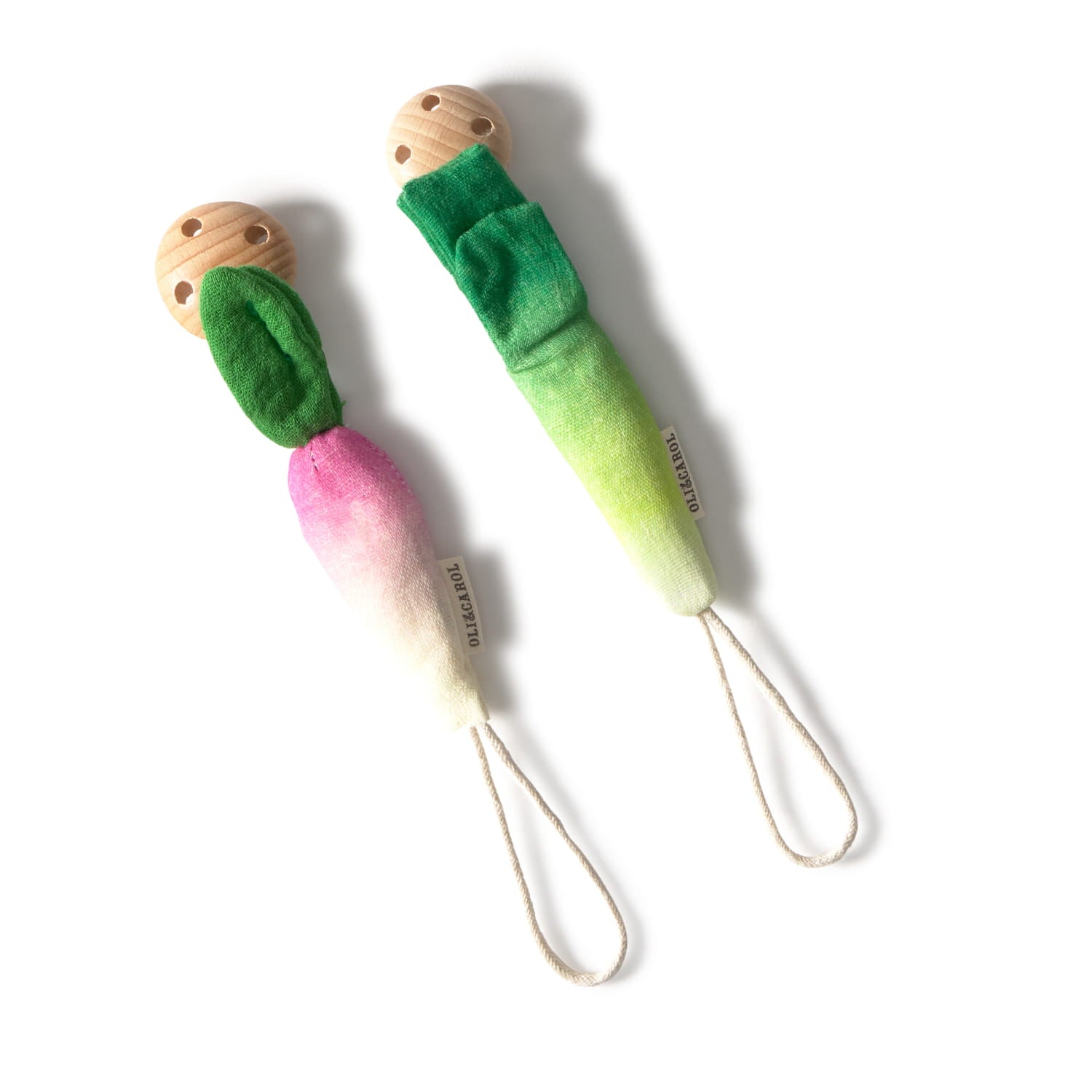 Fresh & Funky Pacifier Clips Set - Oli&Carol