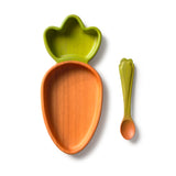Cathy the Carrot Plate & Spoon Set - Oli&Carol