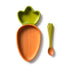 Cathy the Carrot Plate & Spoon Set - Oli&Carol