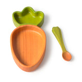 Cathy the Carrot Plate & Spoon Set - Oli&Carol