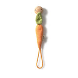 Cathy the Carrot Pacifier Clip - Oli&Carol