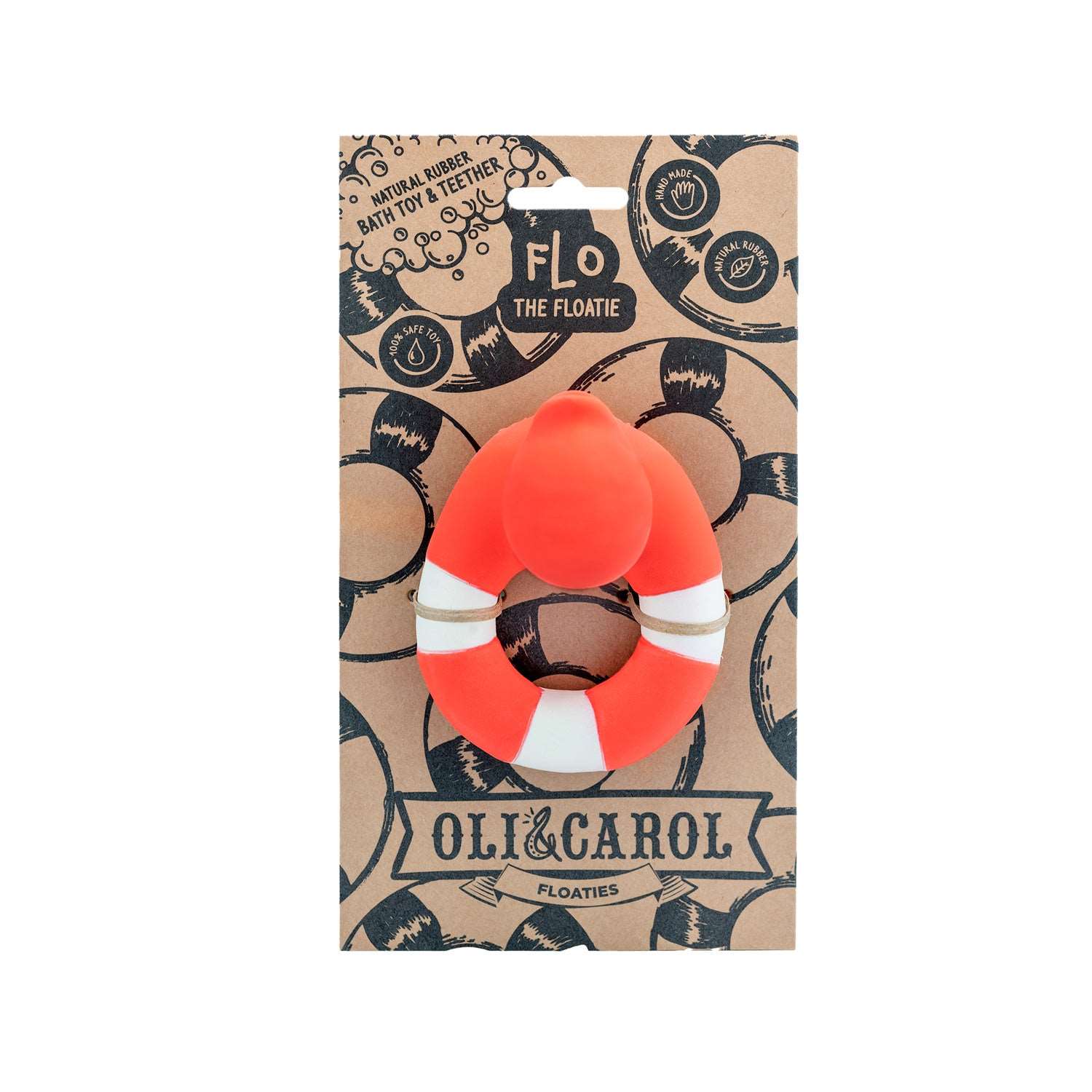 Flo the Floatie Red Bath Toy