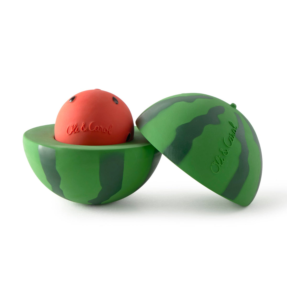 Watermelon Stacking Toy & Rattle Ball - Oli&Carol