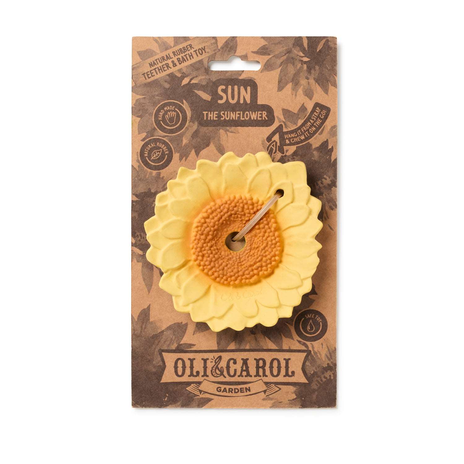 Sun the Sunflower Baby Teether - Oli&Carol