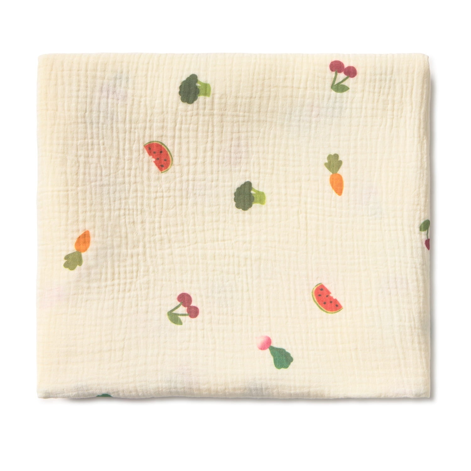 Fruits & Veggies Baby Muslin - Oli&Carol