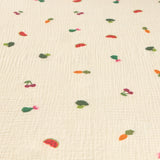 Fruits & Veggies Baby Muslin - Oli&Carol