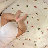 Fruits & Veggies Baby Muslin - Oli&Carol