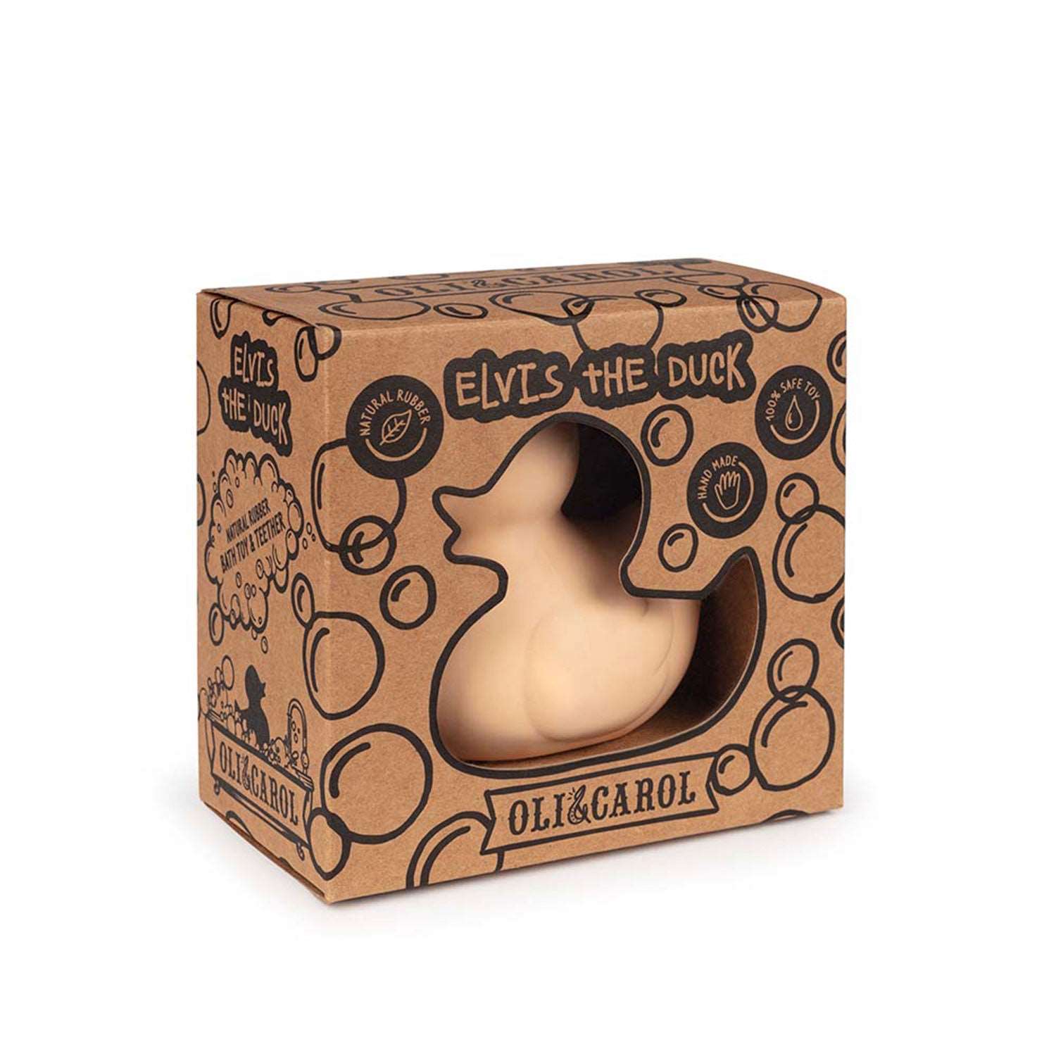 Elvis the Duck Nude Bath Toy - Oli&Carol