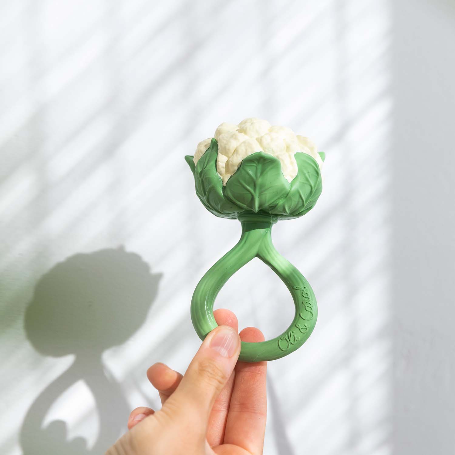 Cauliflower Rattle Toy - Oli&Carol