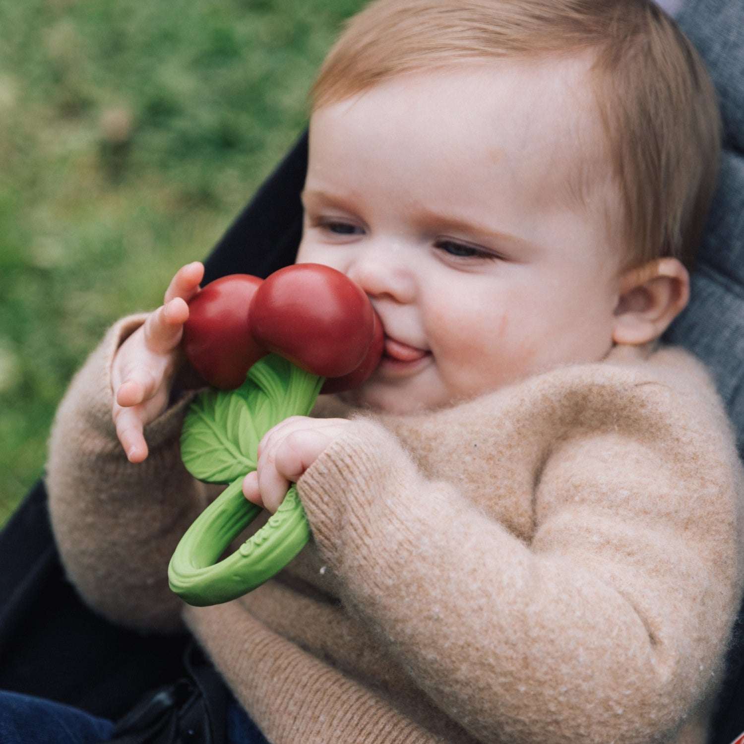 Cherry Rattle Toy - Oli&Carol
