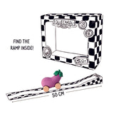 Emma The Eggplant Baby Car Toy - Oli&Carol