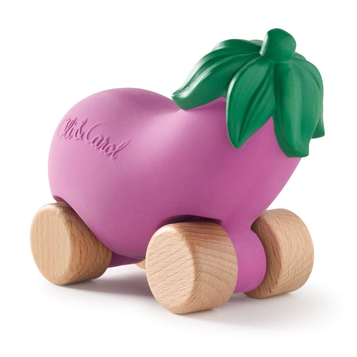 Emma The Eggplant Baby Car Toy - Oli&Carol