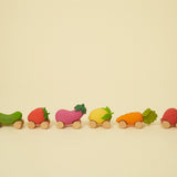 Emma The Eggplant Baby Car Toy - Oli&Carol
