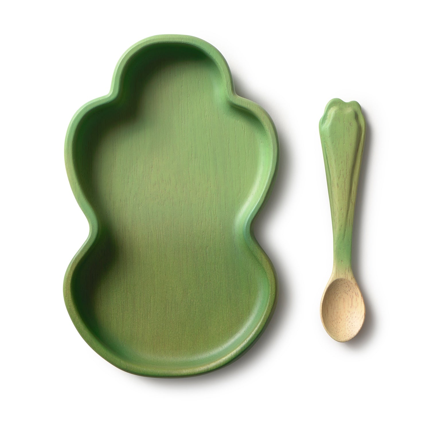 Kendall The Kale Plate & Spoon Set - Oli&Carol