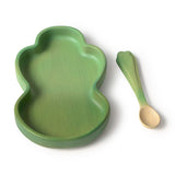 Kendall The Kale Plate & Spoon Set - Oli&Carol
