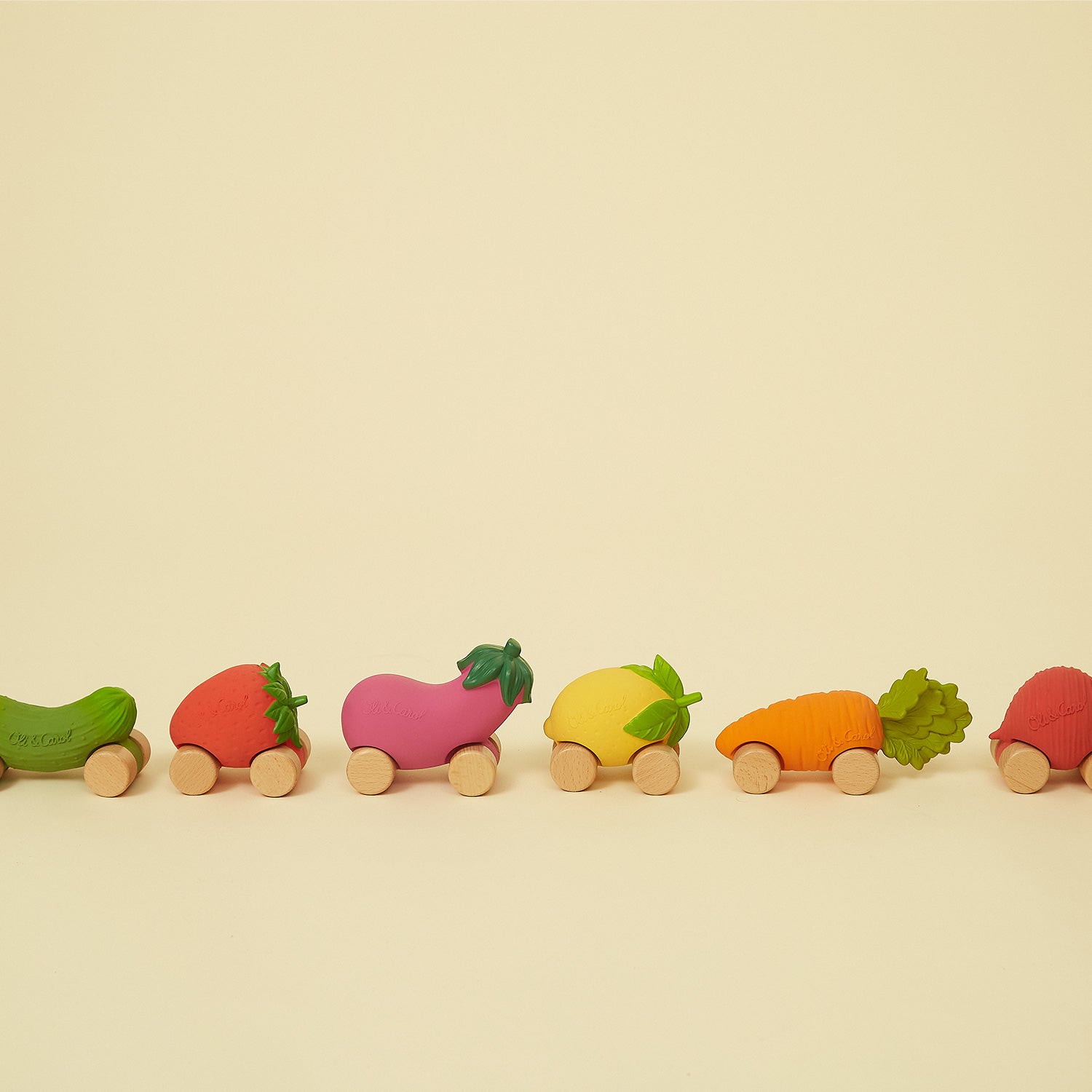 Lou The Lemon Baby Car Toy - Oli&Carol