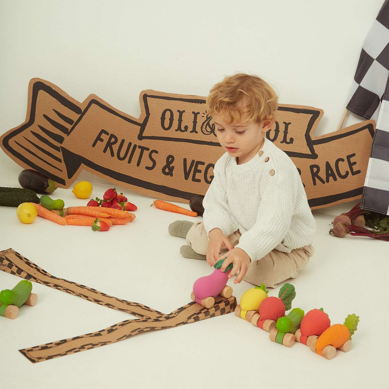 Pepino The Cucumber Baby Car Toy - Oli&Carol