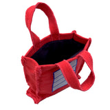 Fabric Handbag Red Cell - Oli&Carol