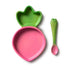 Ramona The Radish Plate & Spoon Set - Oli&Carol