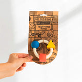 Teething Ring Basic Colors Baby Teether - Oli&Carol