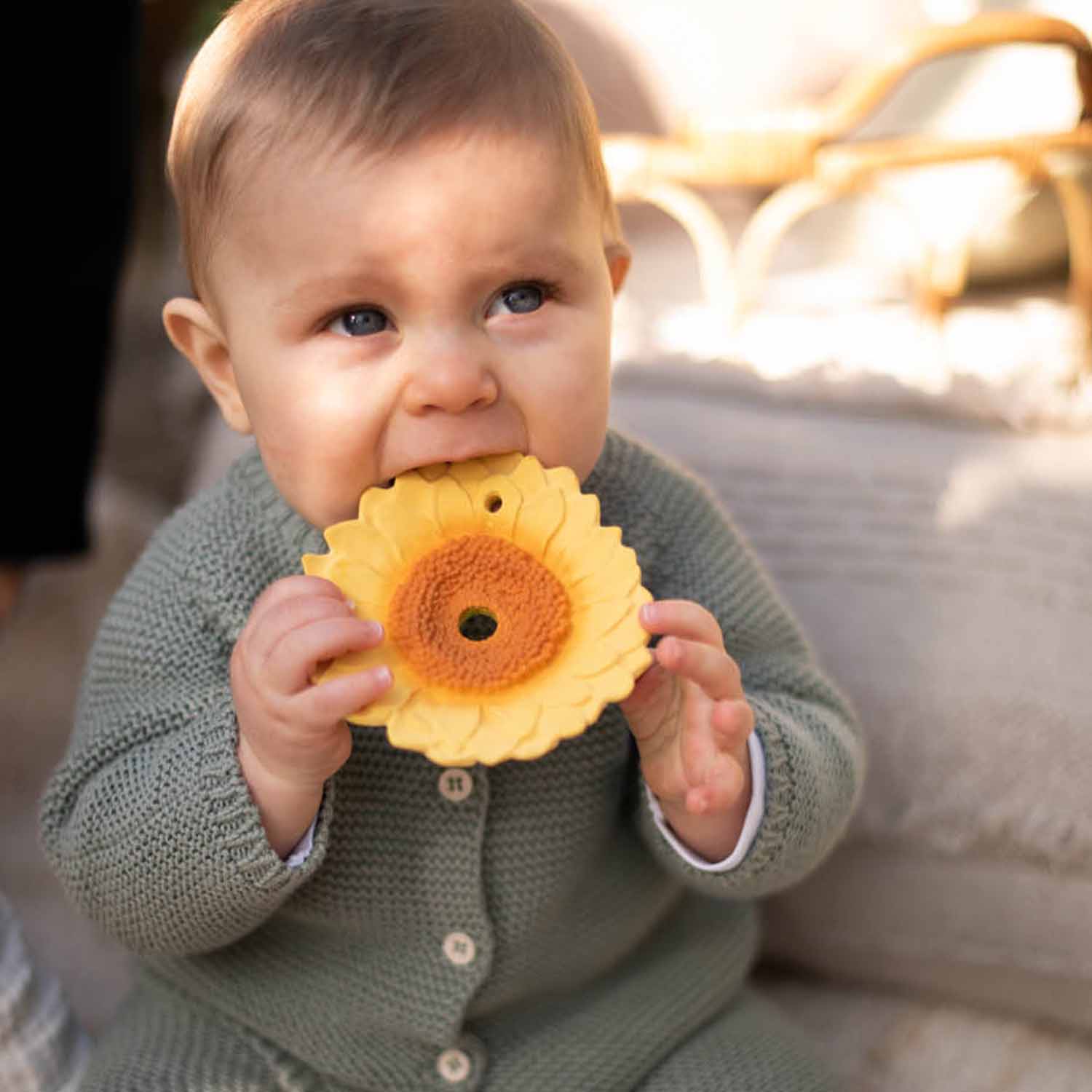 Baby Gift Set Teether + Rattle + Mini Teether - Oli&Carol