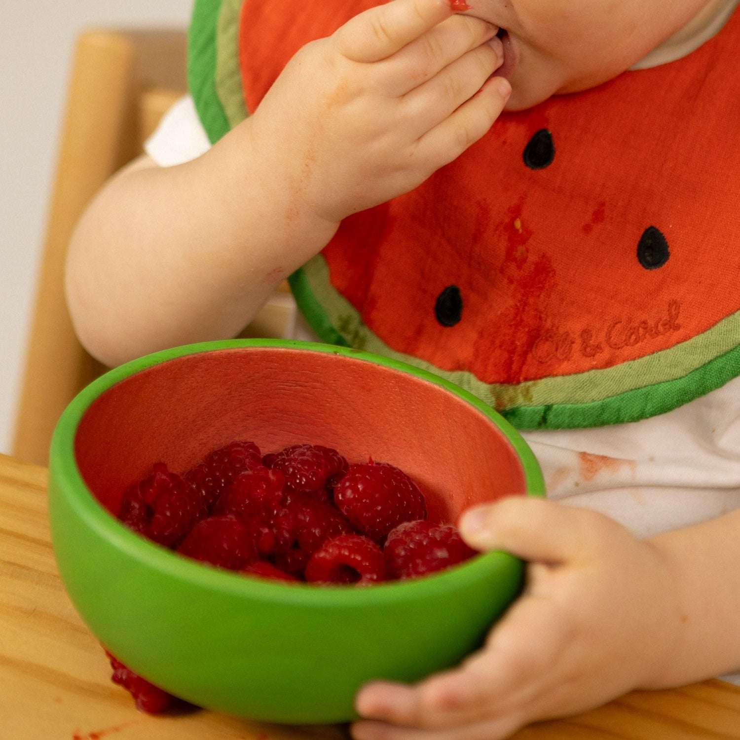 Wally The Watermelon Bowl & Spoon Set - Oli&Carol
