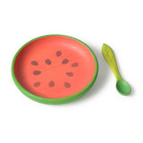 Wally The Watermelon Plate & Spoon Set - Oli&Carol